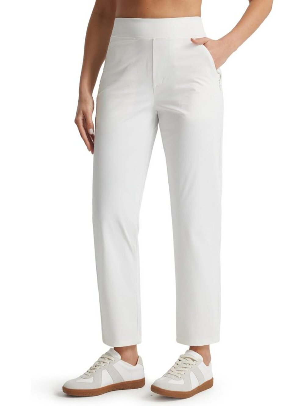High-Waisted Stretchy Women's Golf Pants for Travel & Active Lifestyle